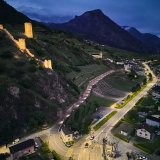L'éclairage des monuments de Saillon respecte mieux la biodiversité.